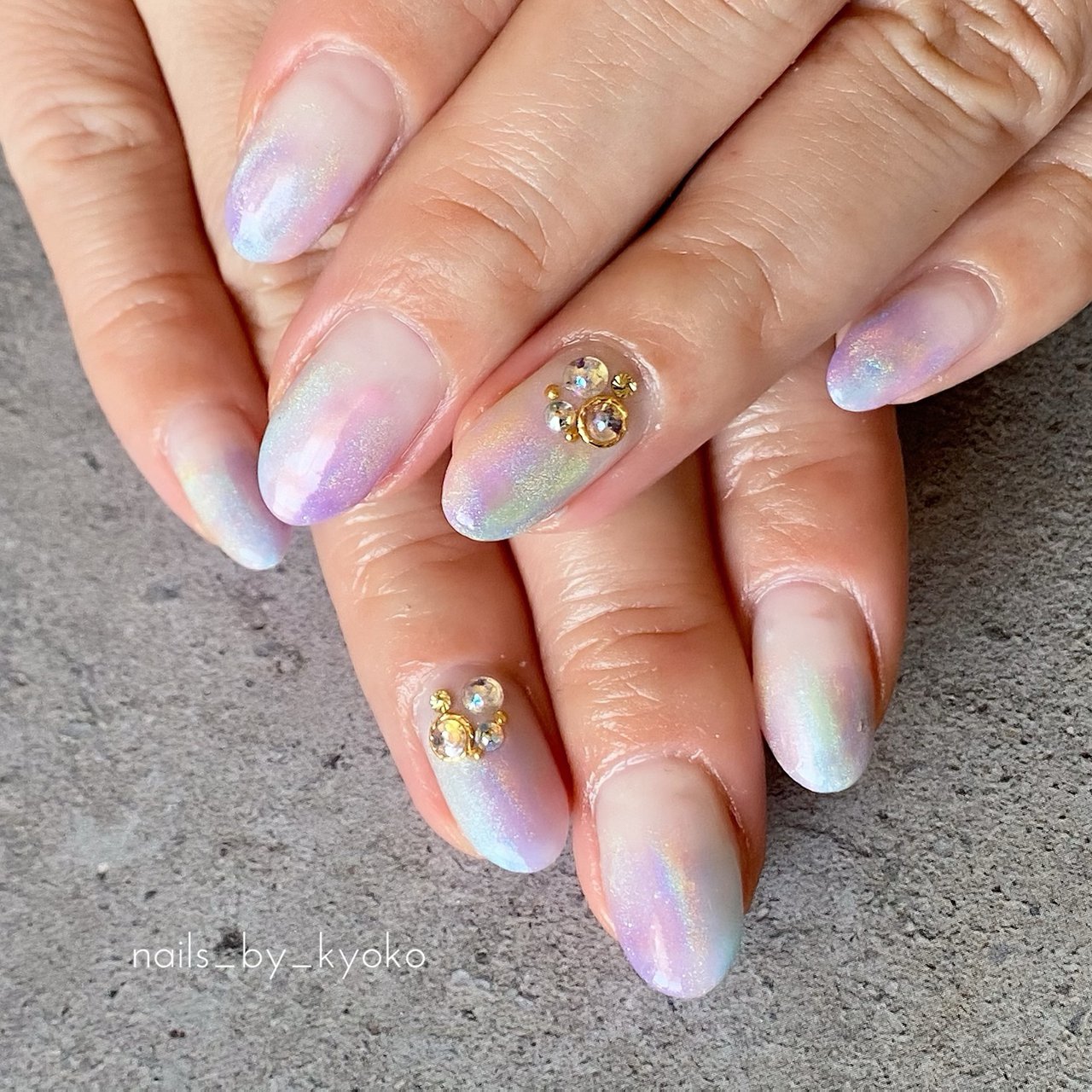 春 夏 オールシーズン ハンド グラデーション Nails By Kyokoのネイルデザイン No ネイルブック