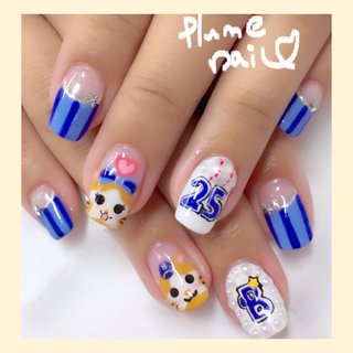 野球女子のネイルデザイン ネイルブック