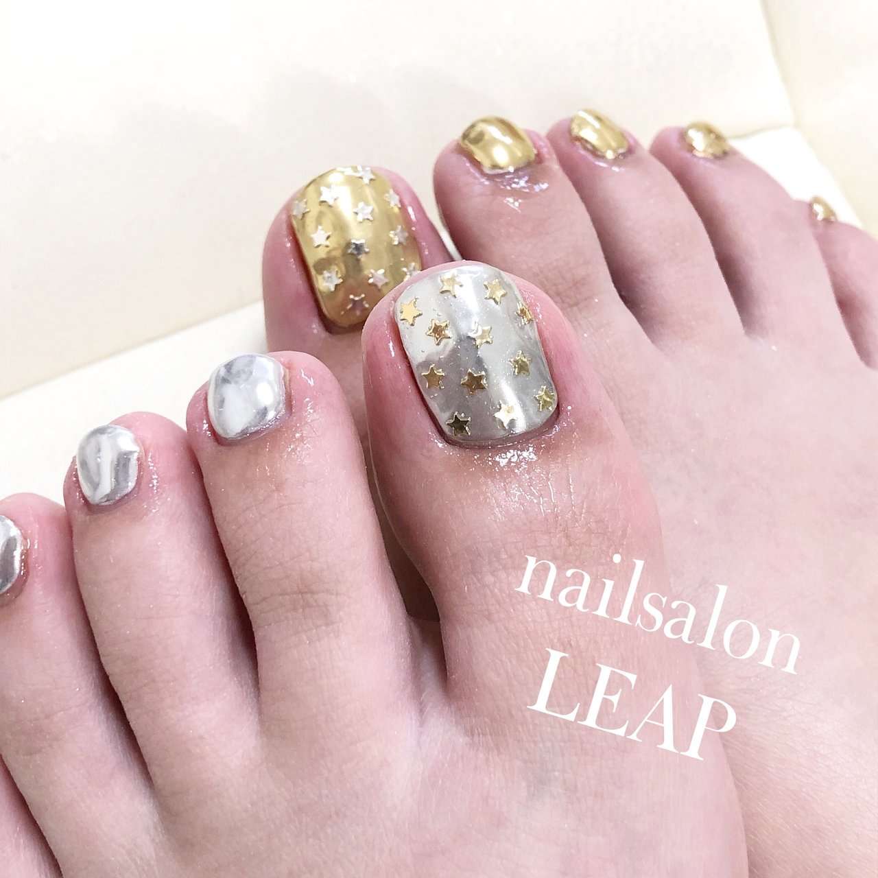 オールシーズン/ゴールド/シルバー/メタリック - nailsalon LEAPの
