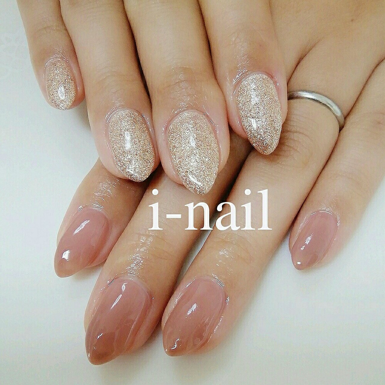 オールシーズン ハンド シンプル ラメ ワンカラー I Nailのネイルデザイン No ネイルブック