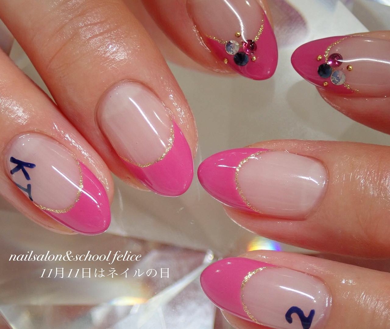 秋 冬 オールシーズン スポーツ ハンド Felicefeliceのネイルデザイン No ネイルブック