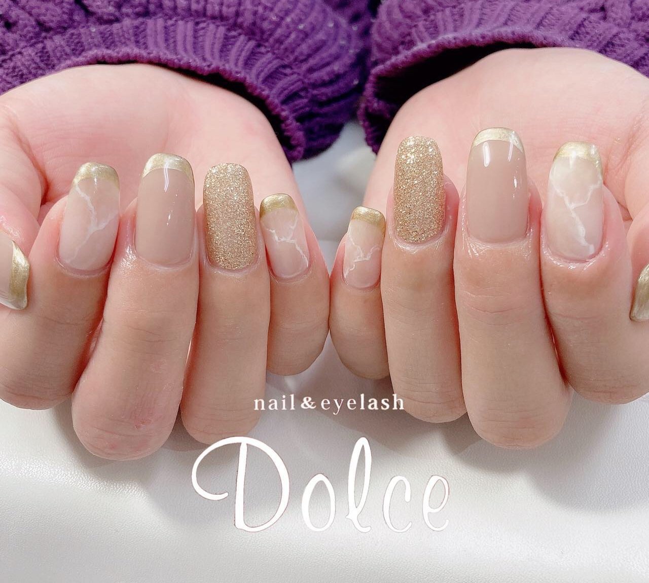 冬 旅行 パーティー 女子会 ハンド Nail Eyelash Dolce 佐賀北高通り店のネイルデザイン No ネイルブック