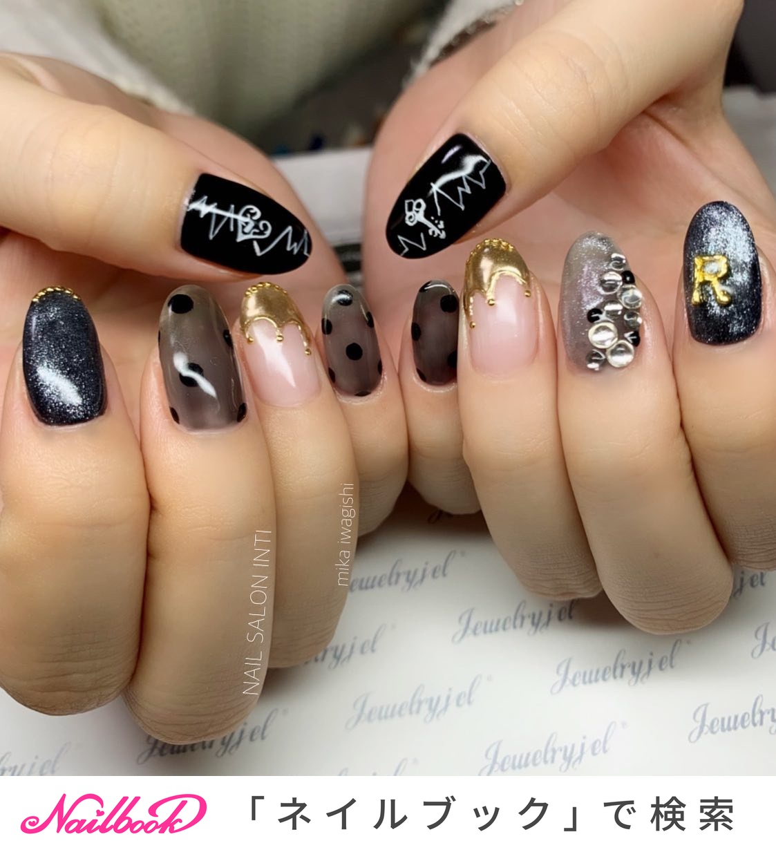 オールシーズン ライブ パーティー 女子会 ハンド Nailsalon Inti 岩岸美華 のネイルデザイン No ネイルブック