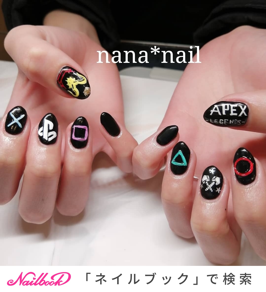 NANA　痛ネイルオーダー NANA/シン #痛ネイル #概念ネイル #ワンホンネイル #韓国ネイル