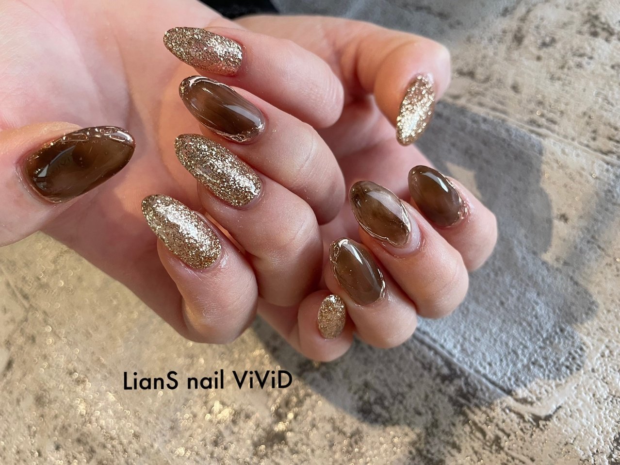 秋 冬 デート 女子会 ハンド Lians Nail Vivid 岡山店 リアンスネイルヴィヴィッド のネイルデザイン No ネイルブック
