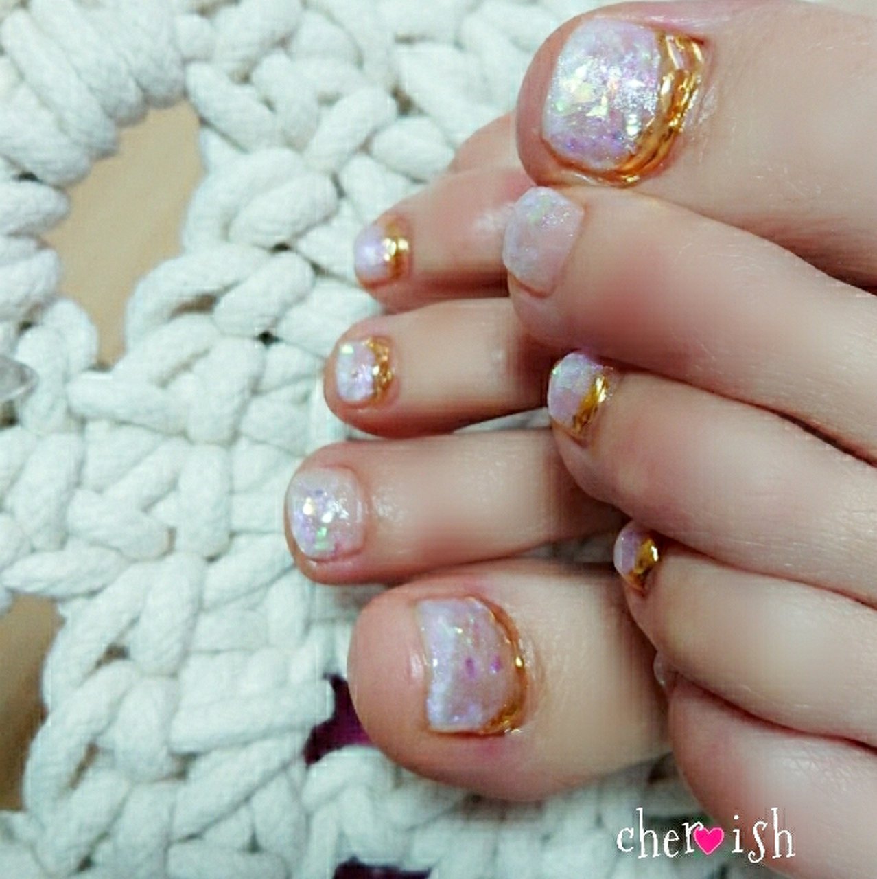 フット/ホログラム/ラメ/オーロラ/ミラー - private nail salon cher  