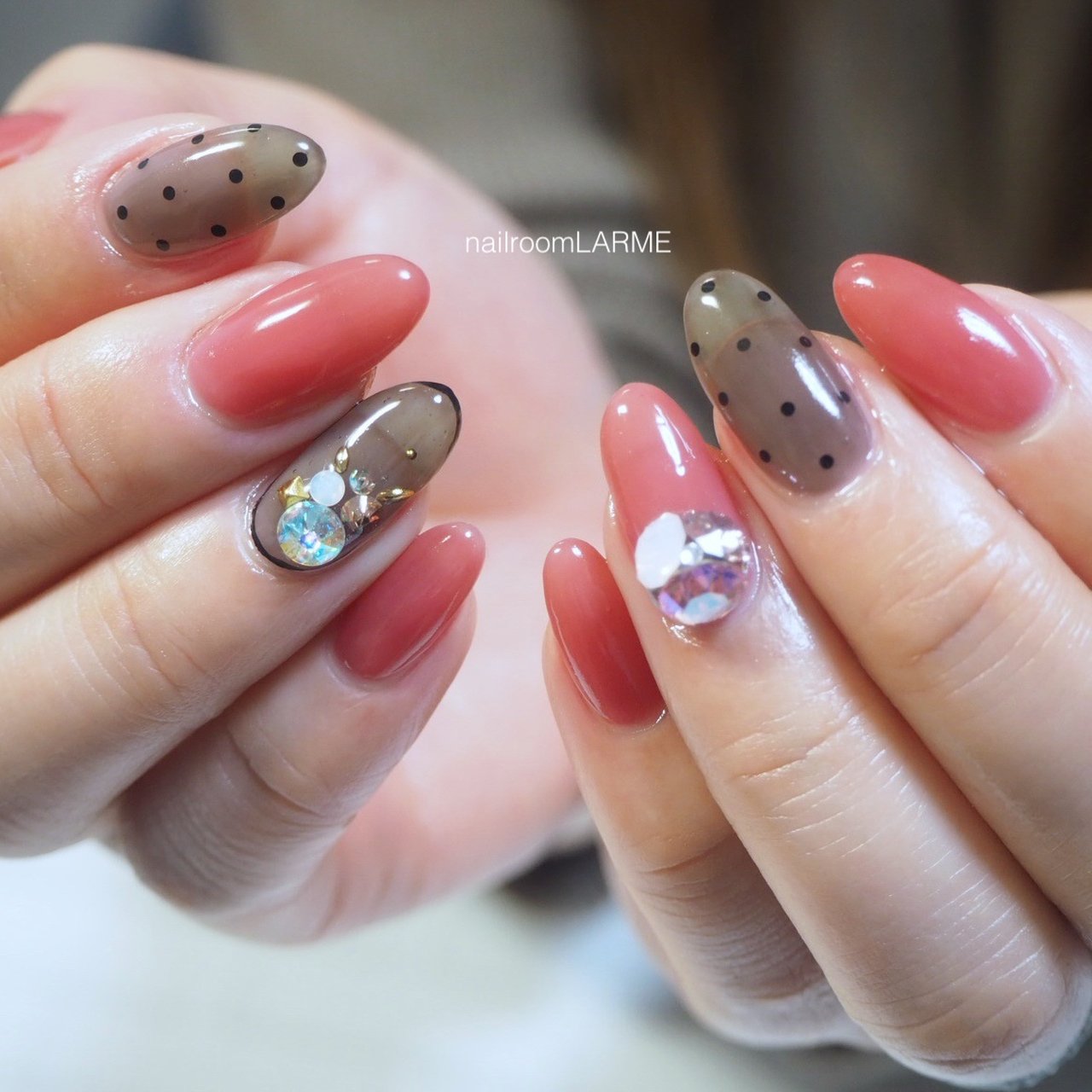 ハンド ピンク ブラック Nailroomlarmeのネイルデザイン No ネイルブック