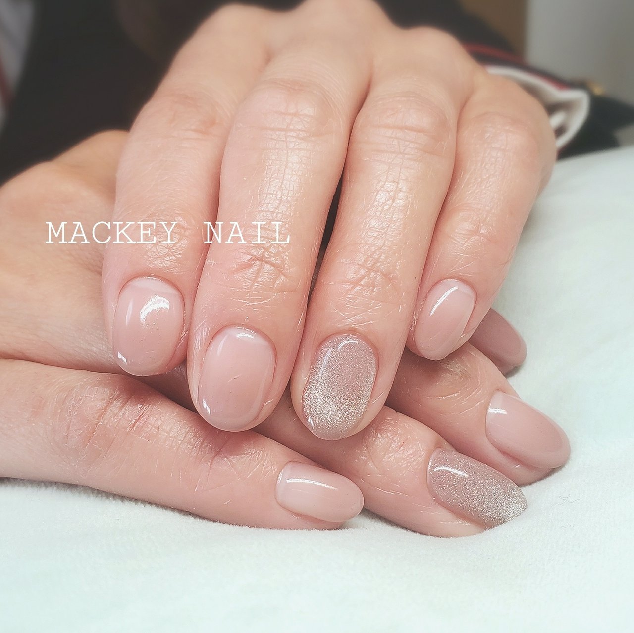 冬 オールシーズン オフィス ハンド シンプル Mackey Nailのネイルデザイン No ネイルブック