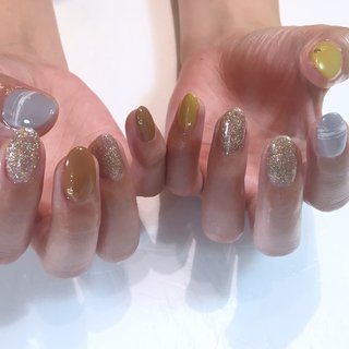 21トレンドカラーのネイルデザイン ネイルブック