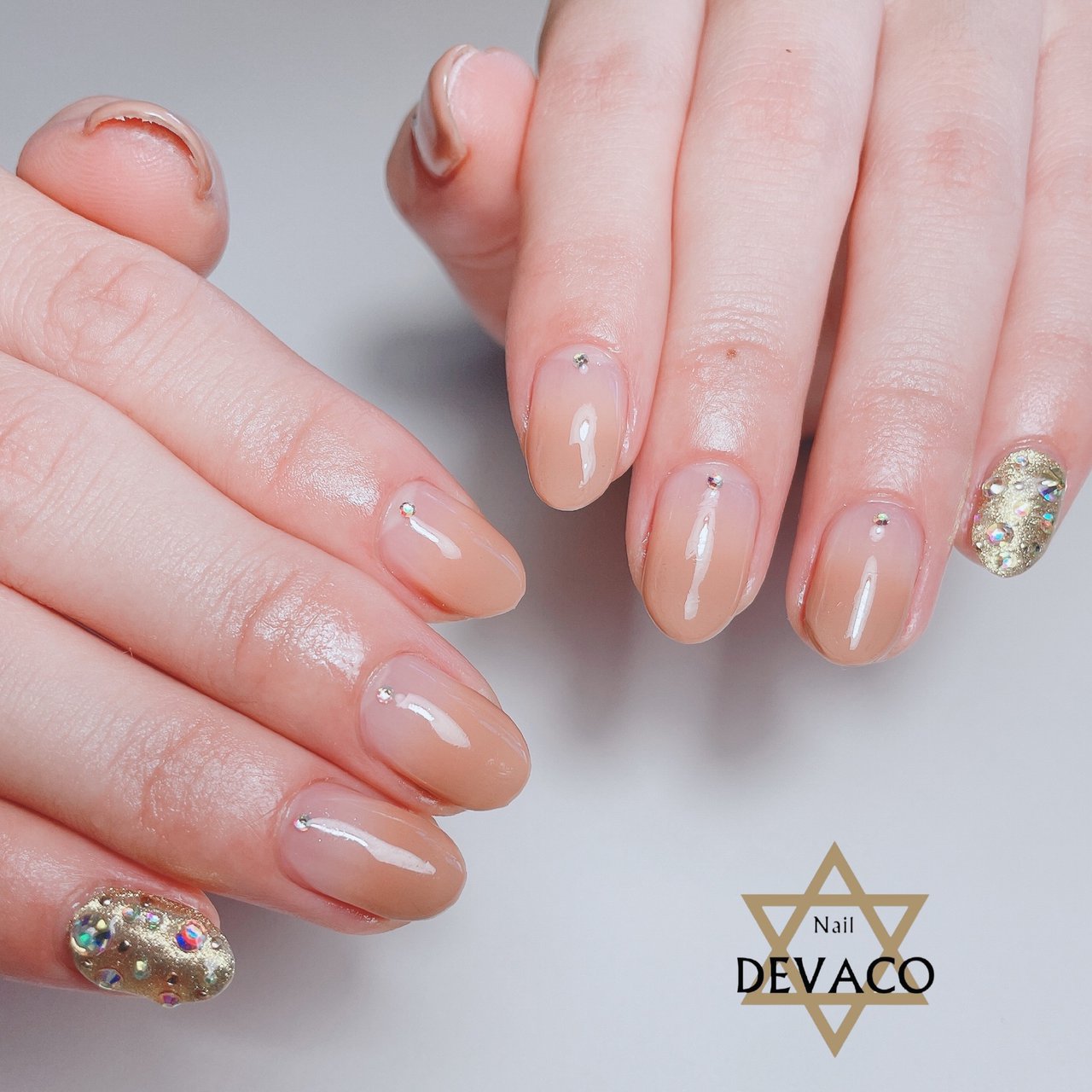 オールシーズン オフィス ハンド シンプル グラデーション 999naildevacoのネイルデザイン No ネイルブック