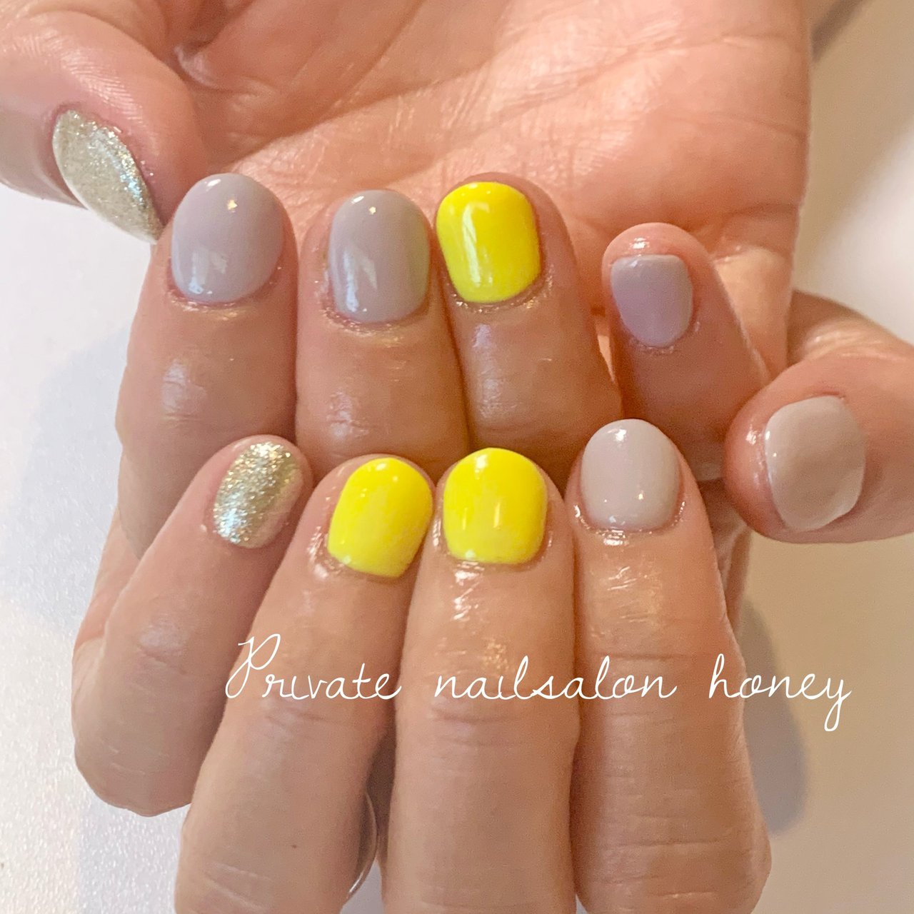 オールシーズン オフィス 女子会 ハンド ワンカラー 3232honeyのネイルデザイン No ネイルブック