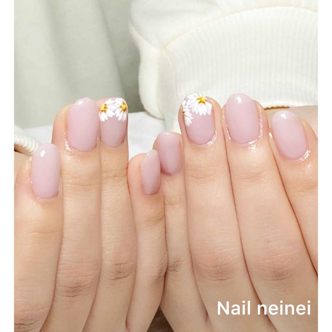 春 入学式 デート ハンド シンプル Nail Neineiのネイルデザイン No ネイルブック