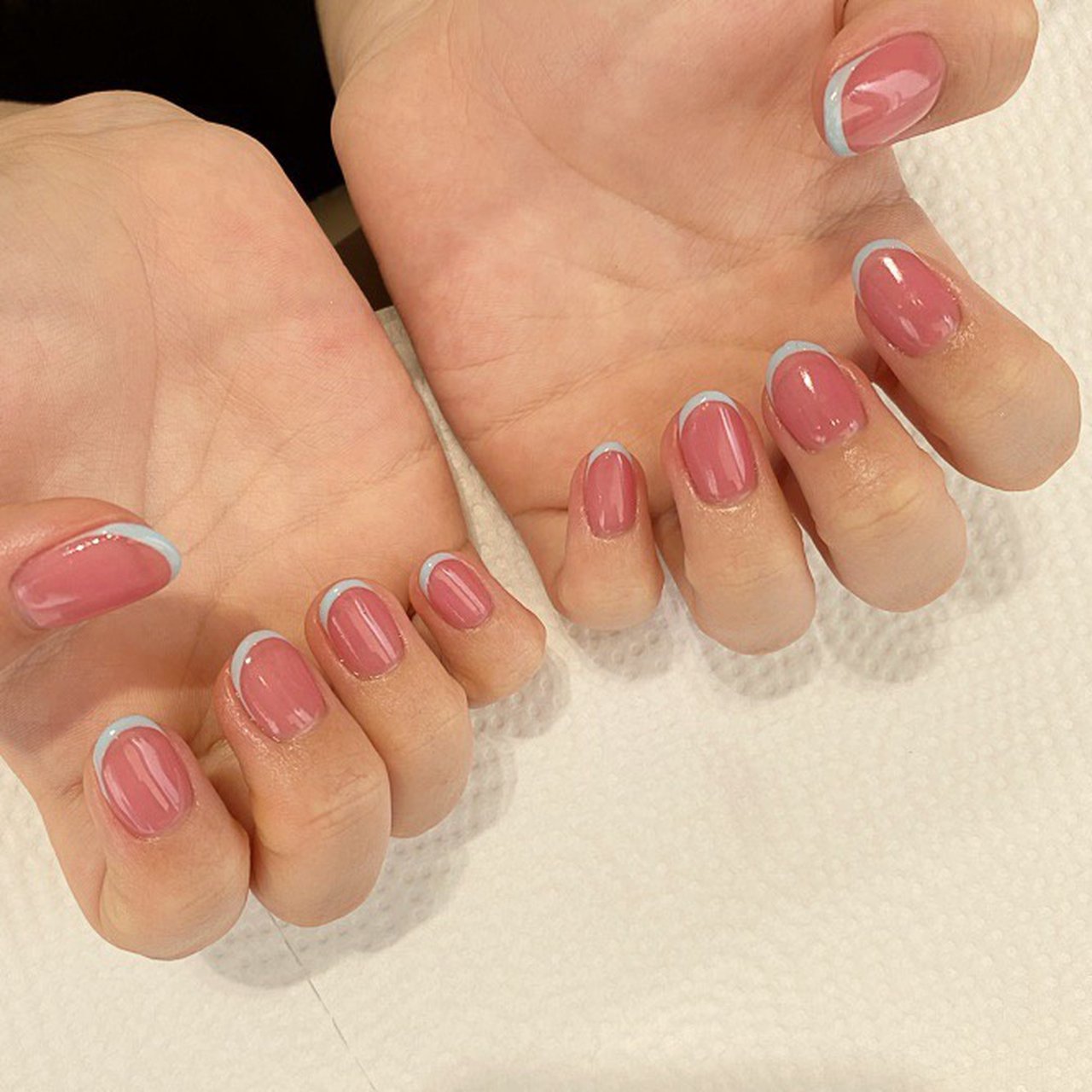 春 オールシーズン バレンタイン ハンド シンプル Mami Nail Salon Fika のネイルデザイン No ネイル ブック