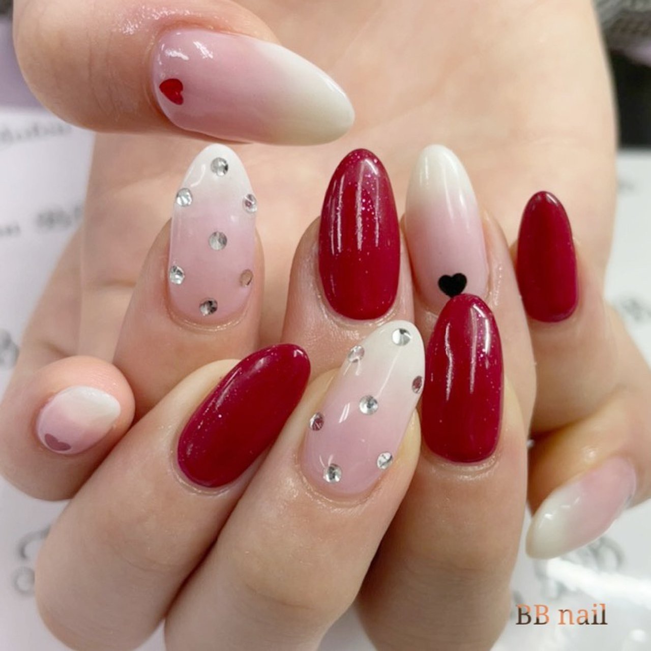 春 オールシーズン バレンタイン 入学式 ハンド Nailのネイルデザイン No ネイルブック