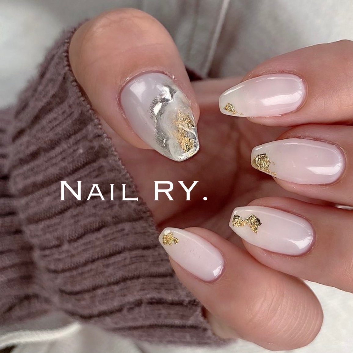 春 夏 オールシーズン ハンド シースルー Nail Ry のネイルデザイン No ネイルブック