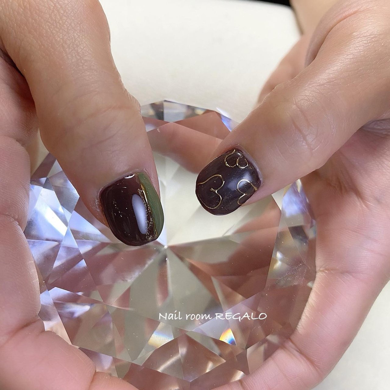 春 バレンタイン ハンド ニュアンス スイーツ Nail Room Regalo ネイル ルーム レガロ のネイル デザイン No ネイルブック