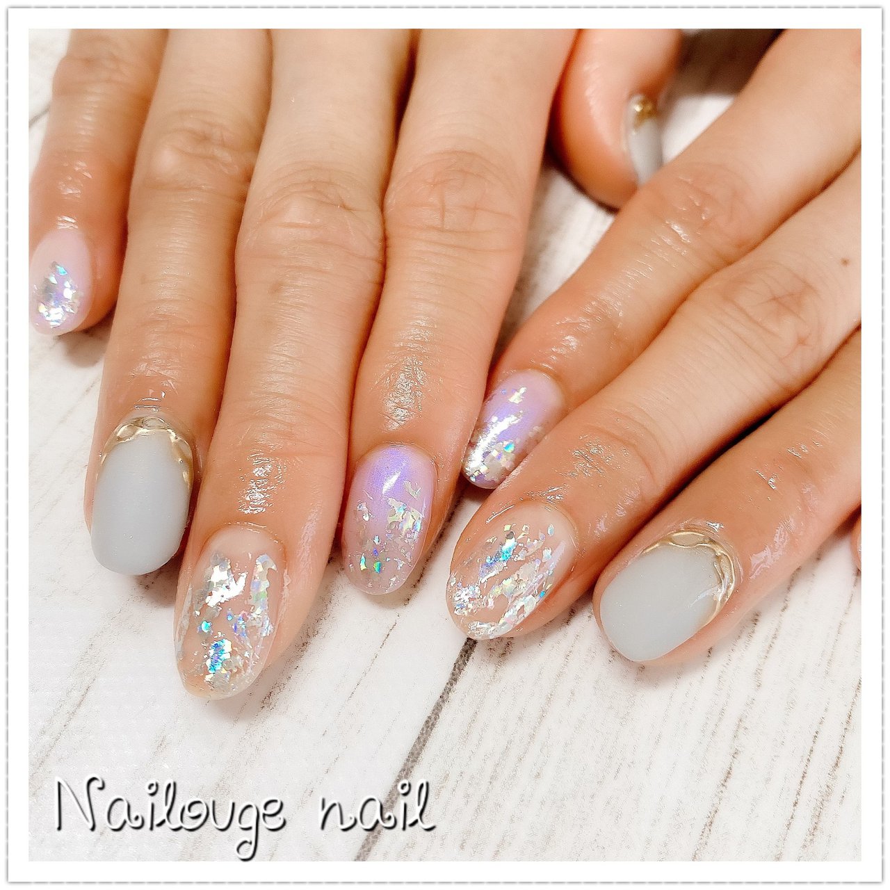 冬 オールシーズン デート 女子会 ハンド Nailsalon Nailougeのネイルデザイン No ネイルブック