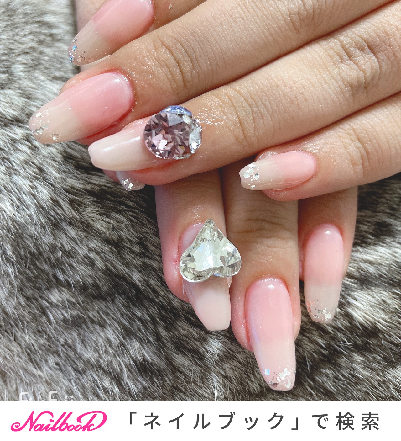 爪先ホロのネイルデザイン ネイルブック