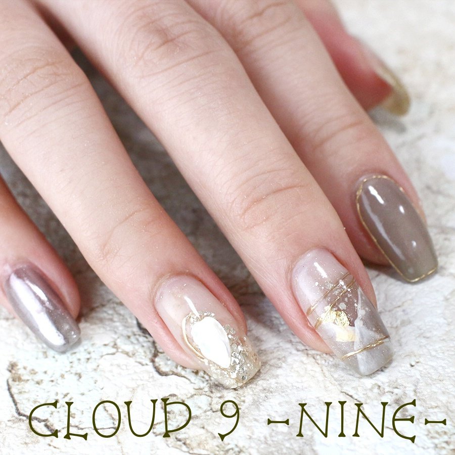 オールシーズン オフィス ハンド シンプル シースルー Cloudnine梅田茶屋町店のネイルデザイン No ネイルブック