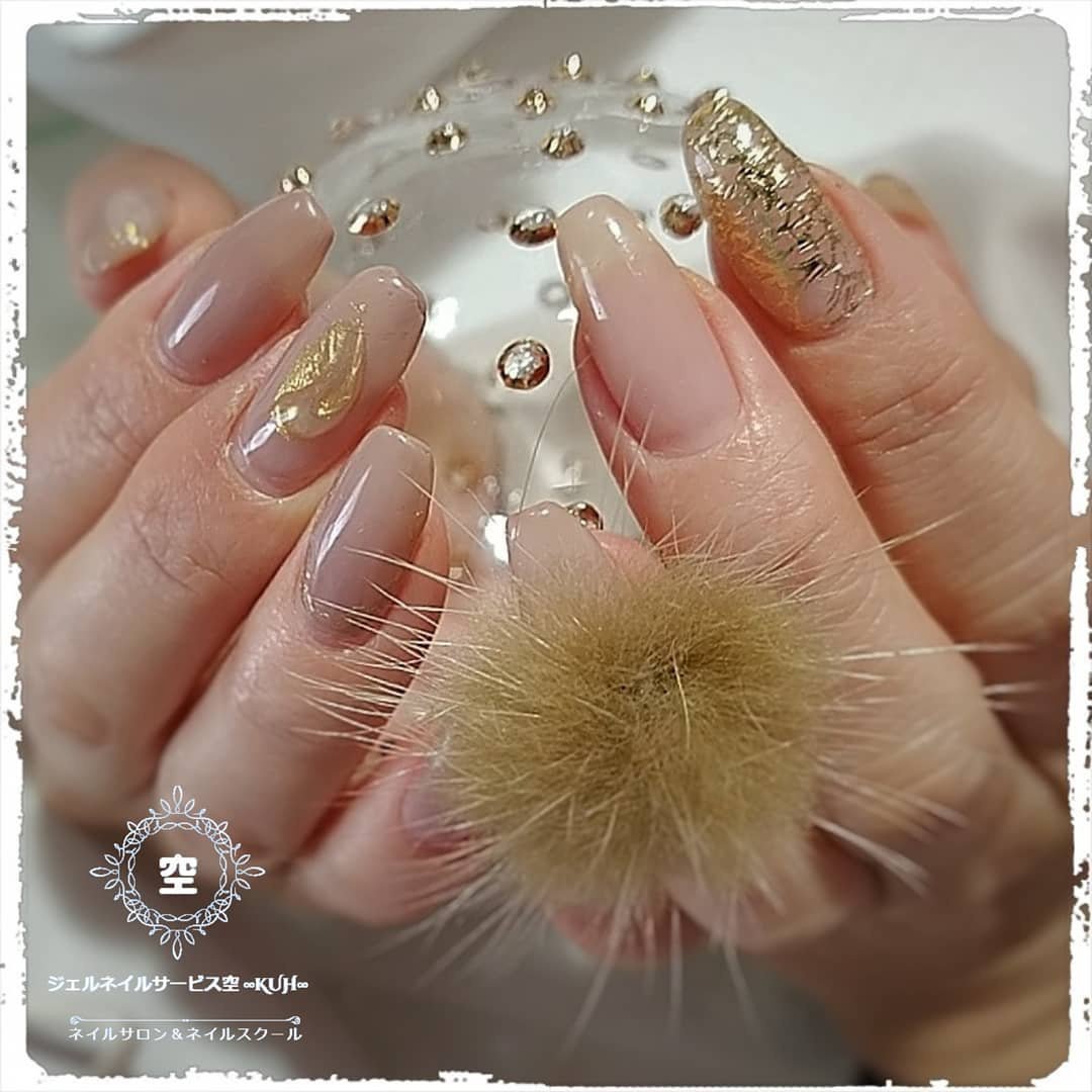 オールシーズン オフィス パーティー デート ハンド ジェルネイルサービス空 Kuh のネイルデザイン No ネイルブック