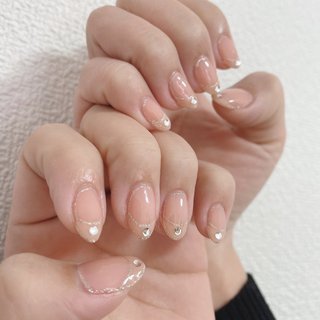 先端ストーンのネイルデザイン ネイルブック