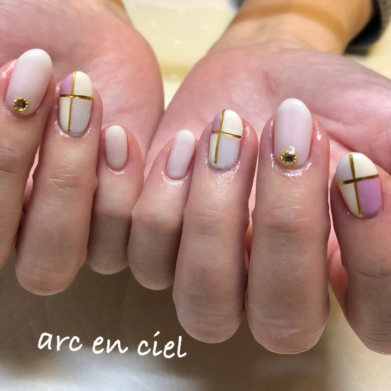 オールシーズン バレンタイン 卒業式 オフィス ハンド Nail Arcencielのネイルデザイン No ネイルブック