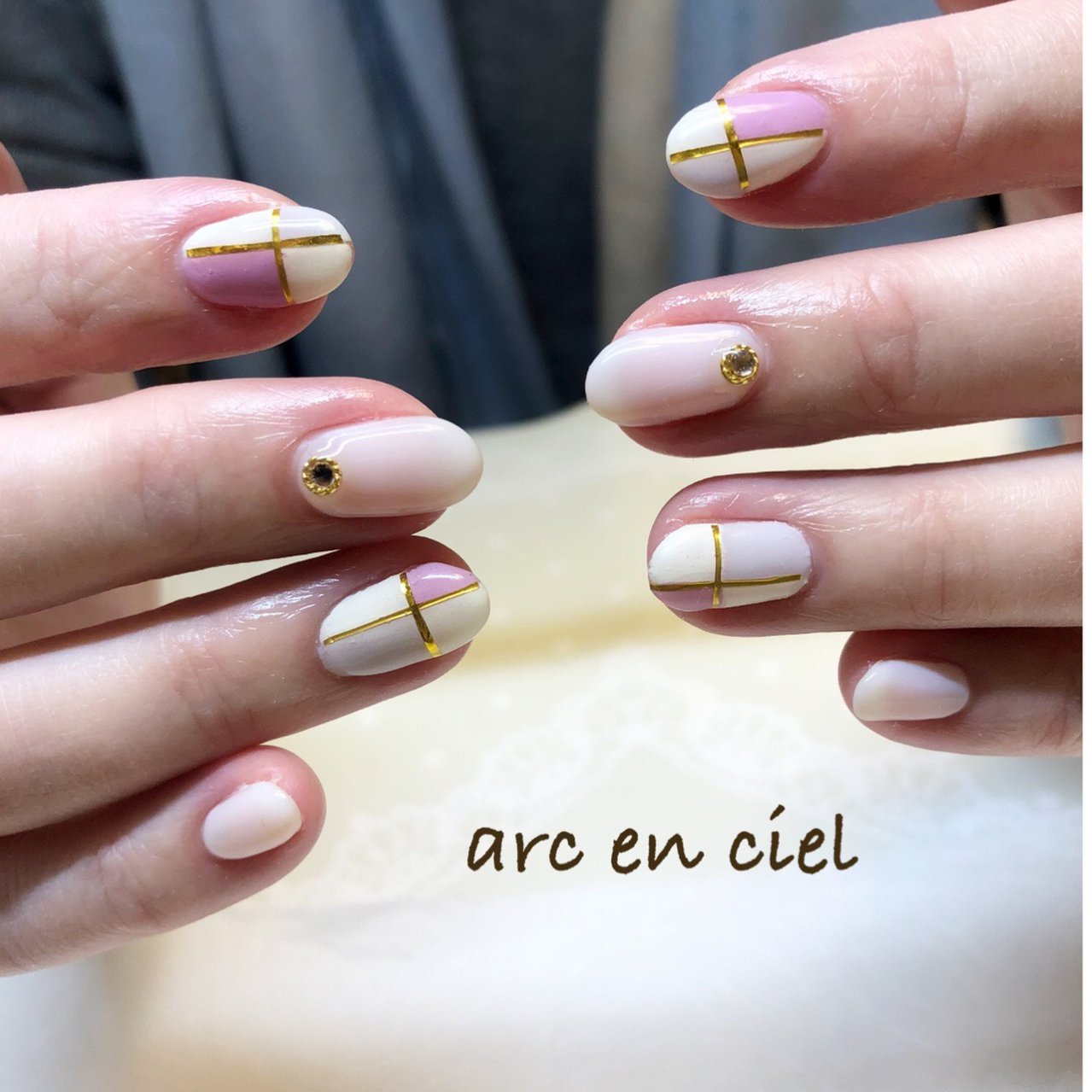 オールシーズン バレンタイン 卒業式 オフィス ハンド Nail Arcencielのネイルデザイン No ネイルブック