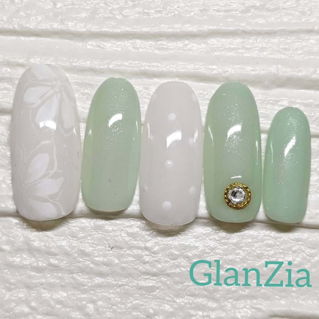 オールシーズン 入学式 オフィス デート ハンド Glanzia ｸﾞﾗﾝﾂｨｱ 南流山駅前6分nail Facialのネイル デザイン No ネイルブック