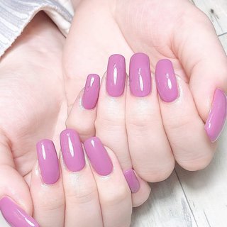 青みピンクのネイルデザイン ネイルブック