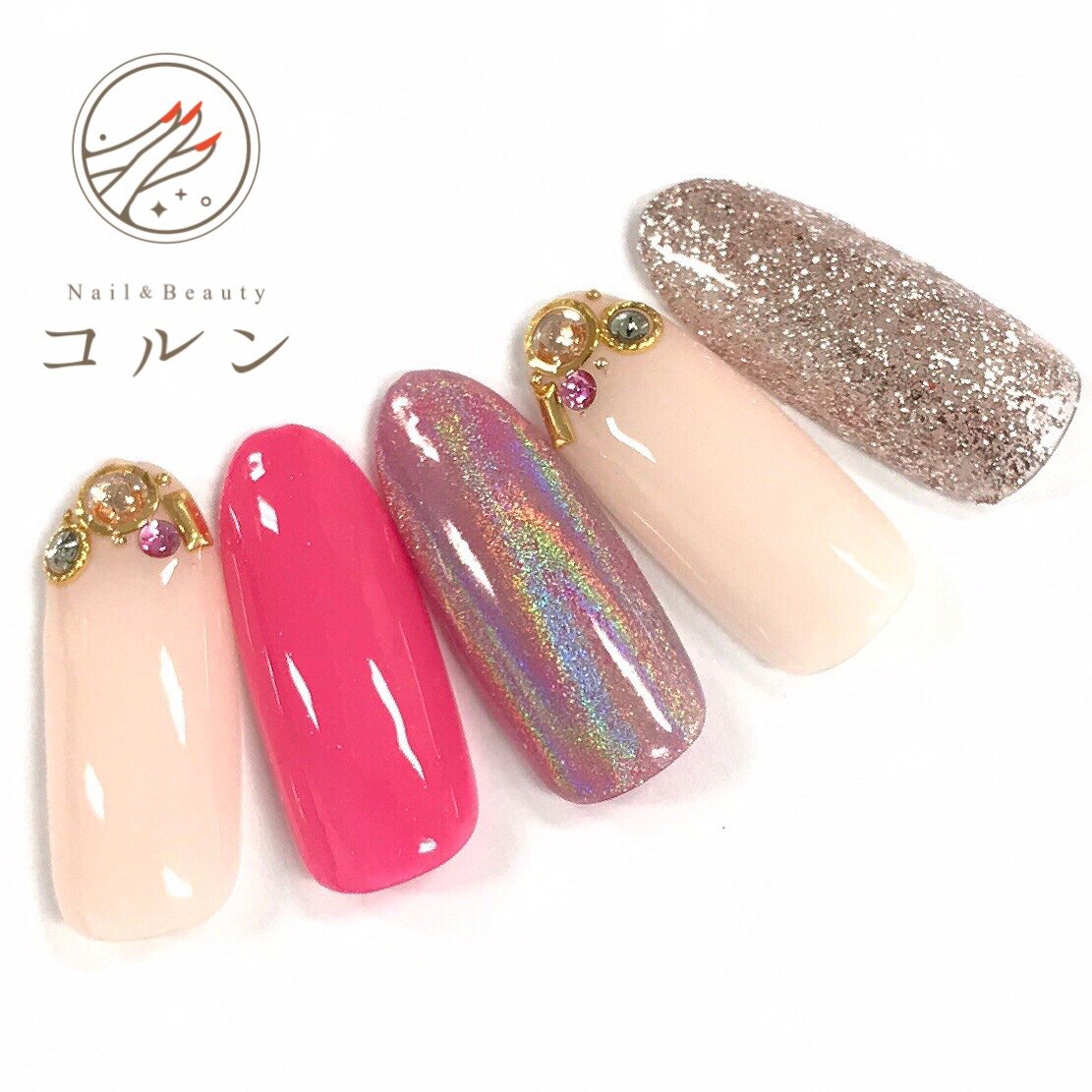 オールシーズン バレンタイン パーティー デート ハンド パラジェル取扱店 Nail Beauty コルン赤坂 溜池山王のネイル デザイン No ネイルブック