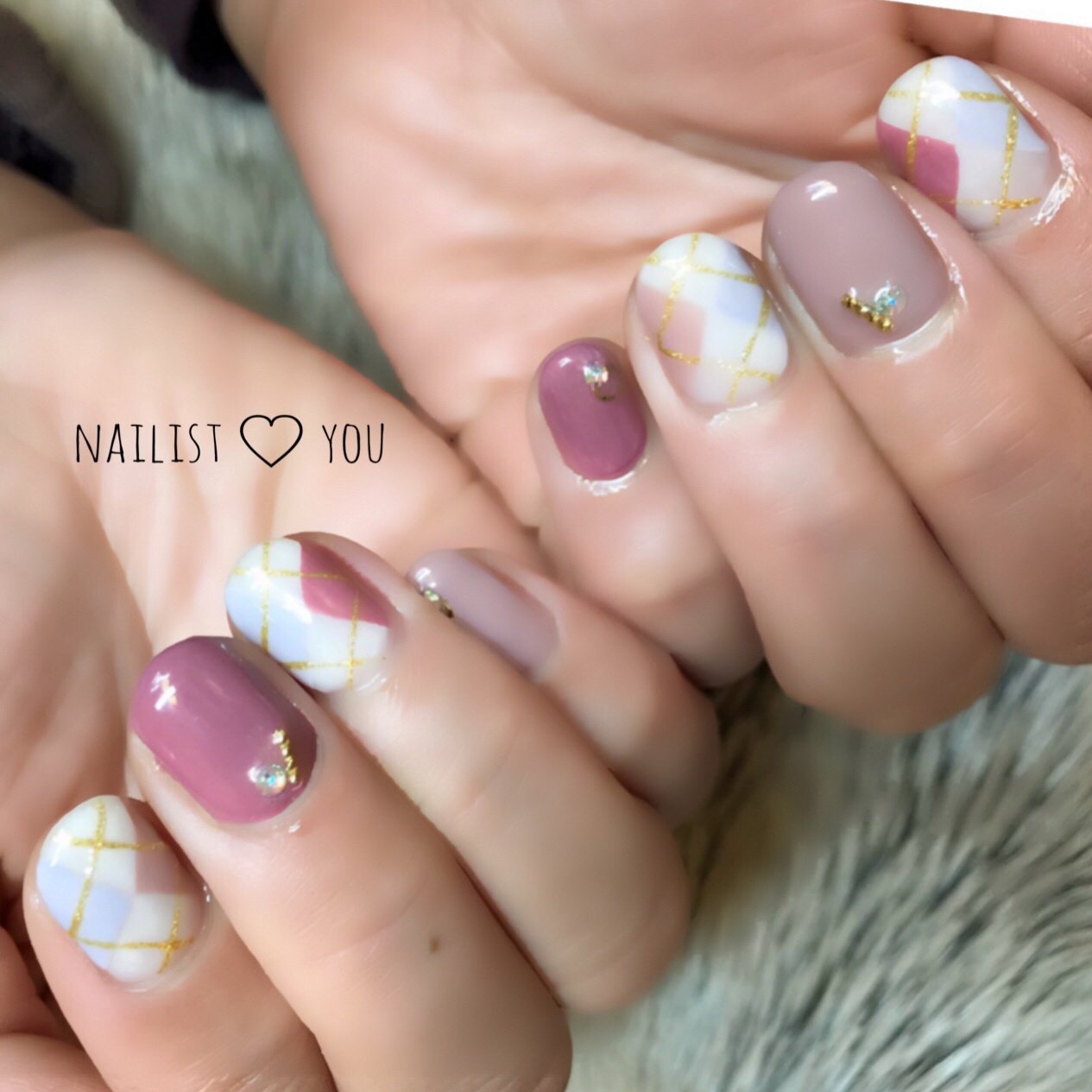 冬 バレンタイン オフィス デート ハンド ネイリスト ゆうのネイルデザイン No ネイルブック