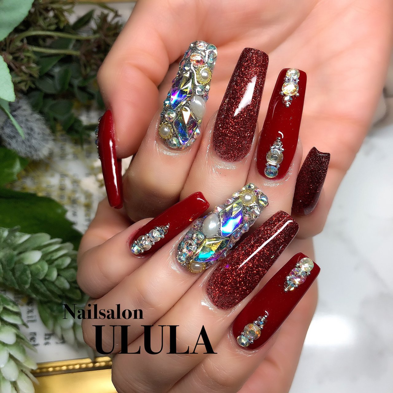 春 夏 秋 冬 ハンド Nailsalon Ululaのネイルデザイン No 608 ネイルブック