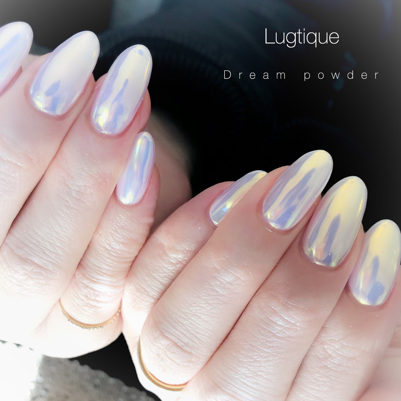 ミラー ホワイト Natsuのネイルデザイン No 602 ネイルブック