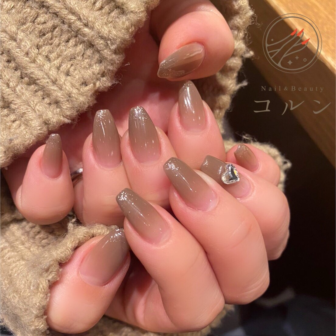 冬 オールシーズン バレンタイン デート ハンド パラジェル取扱店 Nail Beauty コルン赤坂 溜池山王のネイル デザイン No ネイルブック