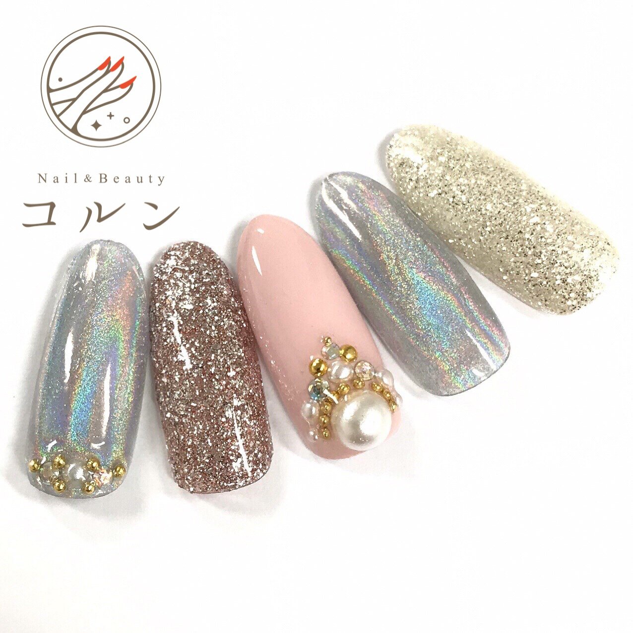 オールシーズン パーティー デート 女子会 ハンド パラジェル取扱店 Nail Beauty コルン赤坂 溜池山王のネイルデザイン No ネイルブック