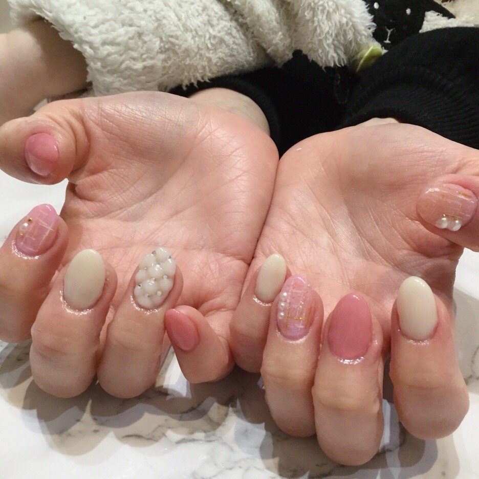 春 冬 デート 女子会 ハンド Naildoubleのネイルデザイン No ネイルブック
