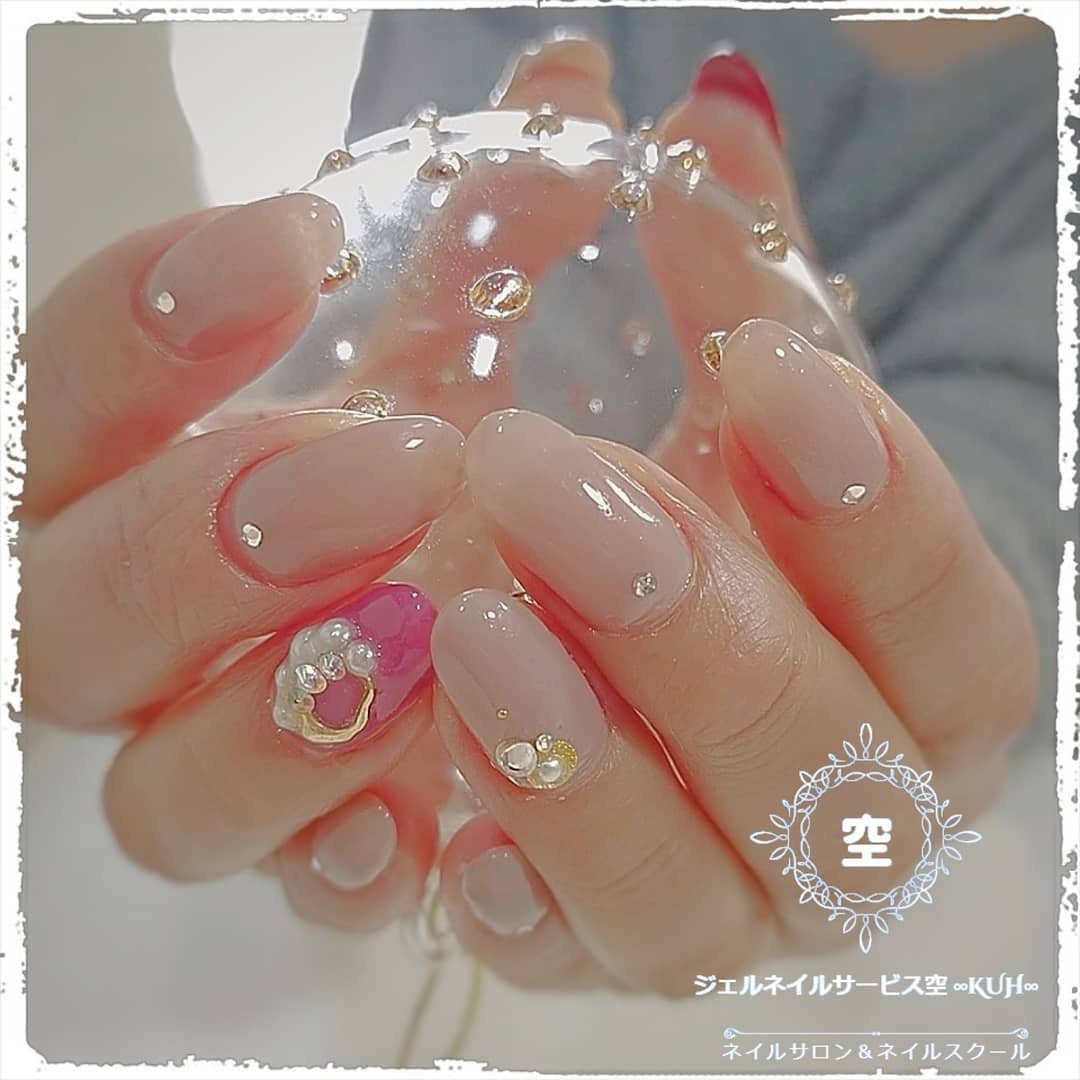 春 夏 秋 冬 ハンド ジェルネイルサービス空 Kuh のネイルデザイン No ネイルブック