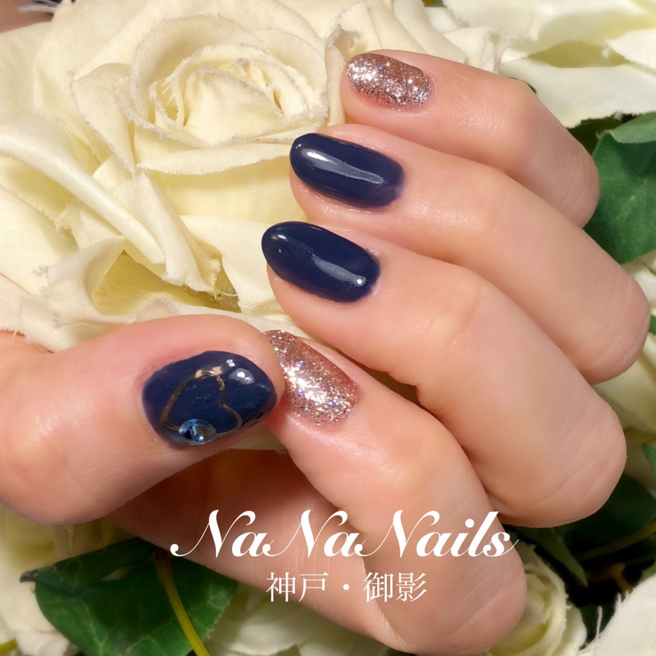 冬 オフィス ブライダル パーティー ハンド Nananailsのネイルデザイン No ネイルブック