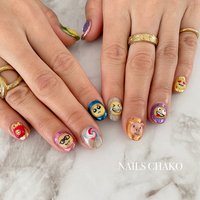 Iphone絵文字のネイルデザイン ネイルブック