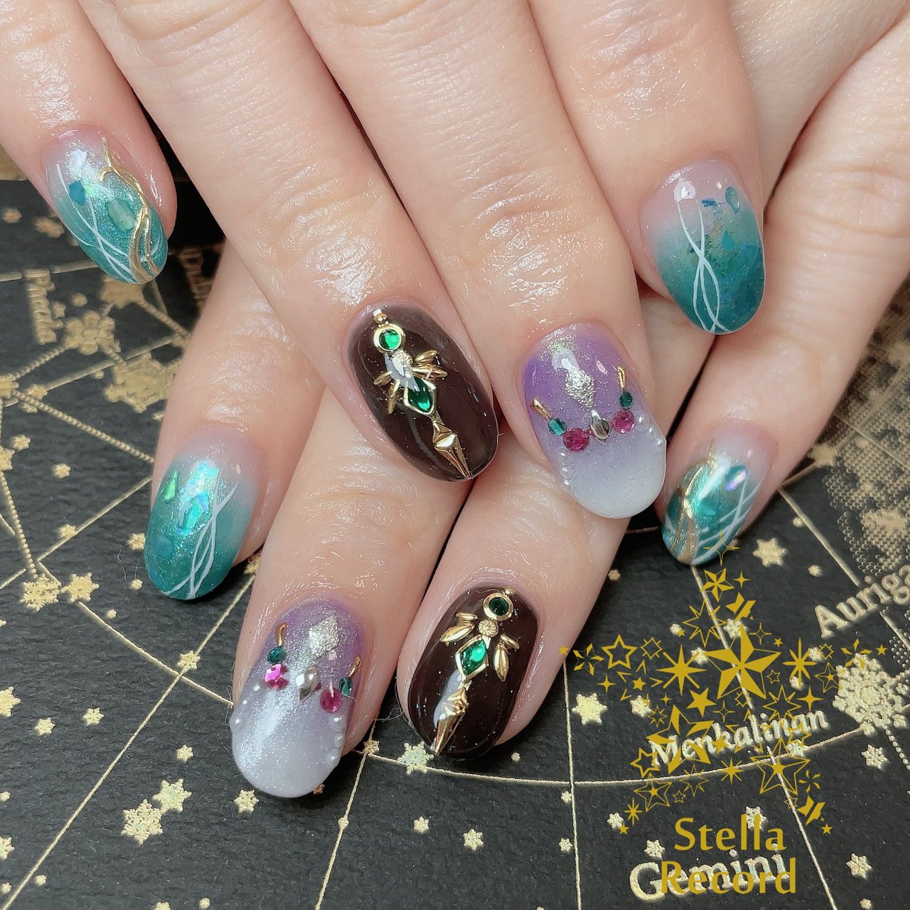 オールシーズン 旅行 ライブ 女子会 ハンド Yukieのネイルデザイン No ネイルブック