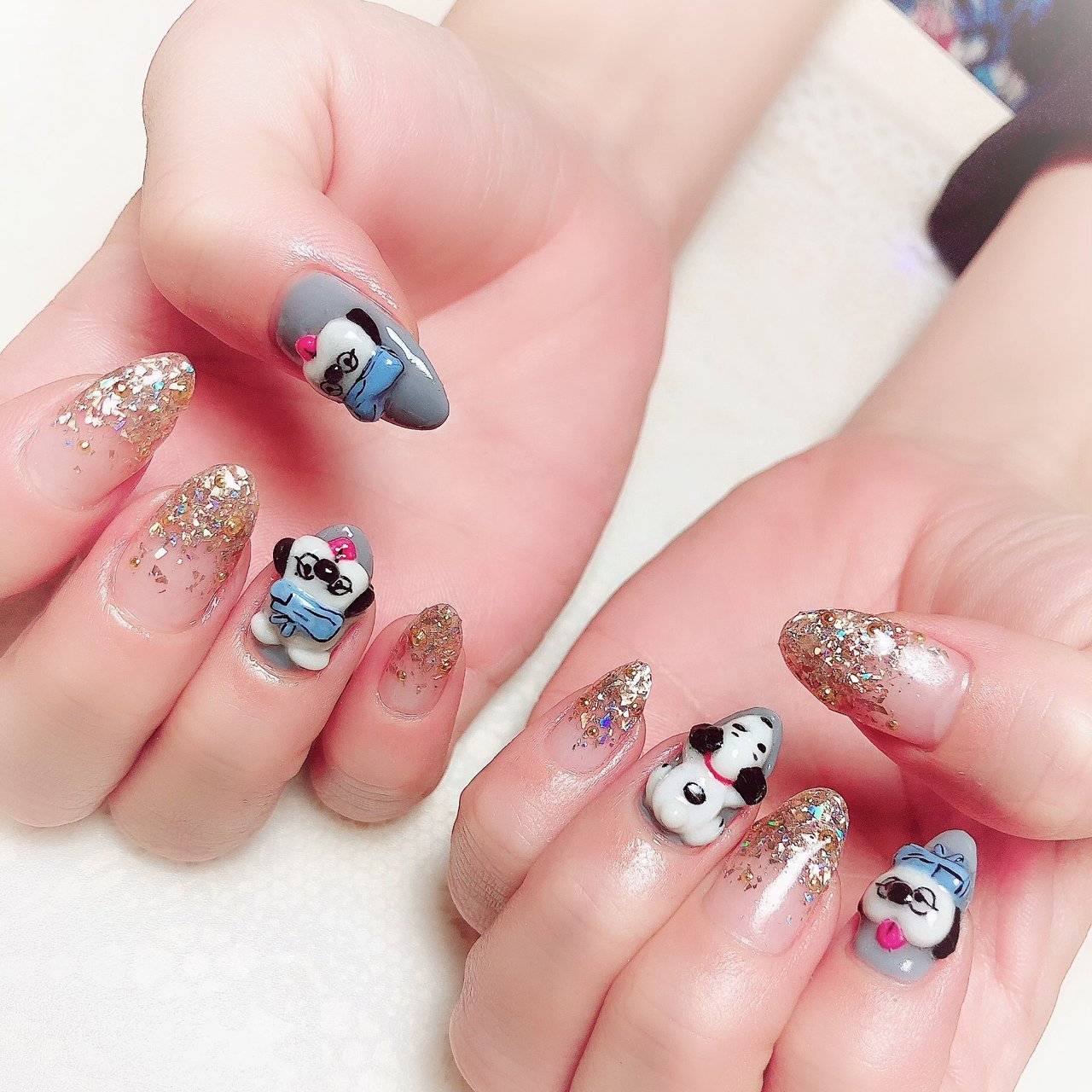 オールシーズン/オフィス/グラデーション/ラメ/アニマル柄 - ☆mariko