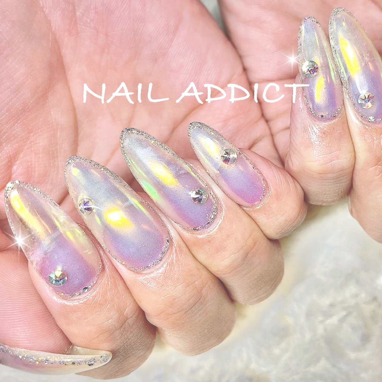 春 夏 リゾート パーティー ハンド Nail Addictのネイルデザイン No ネイルブック