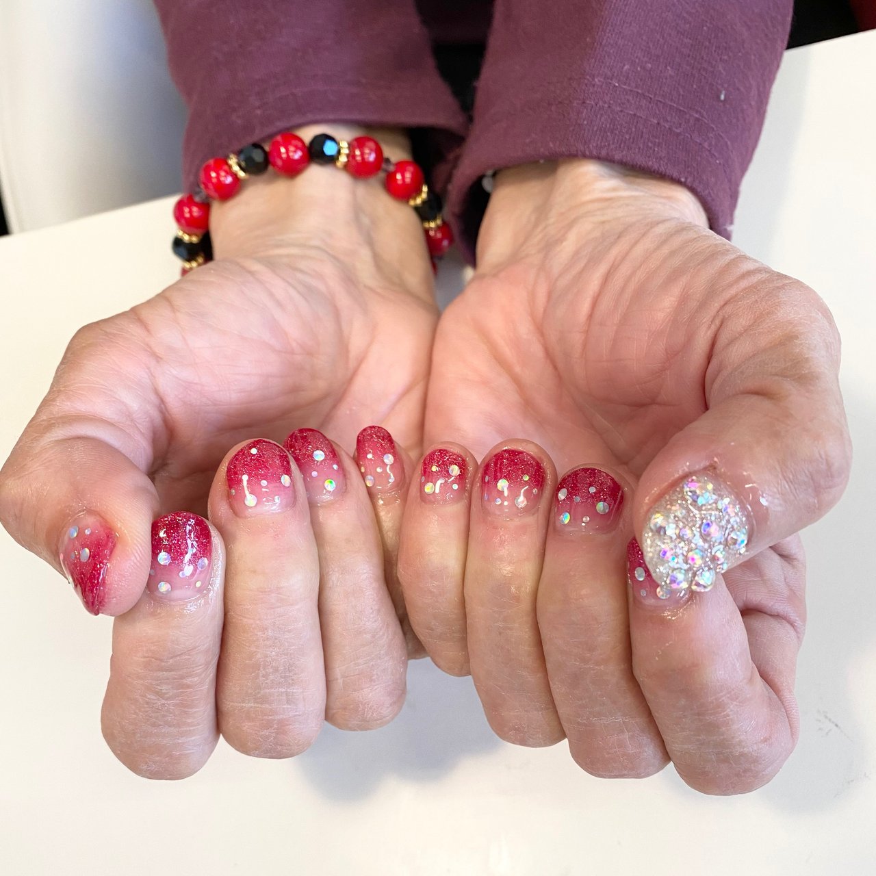 冬 オールシーズン パーティー 女子会 ハンド Maikoのネイルデザイン No ネイルブック