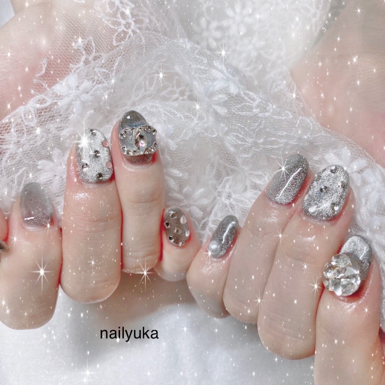 オールシーズン 海 リゾート クリスマス ハンド Nail Yukaのネイルデザイン No ネイルブック