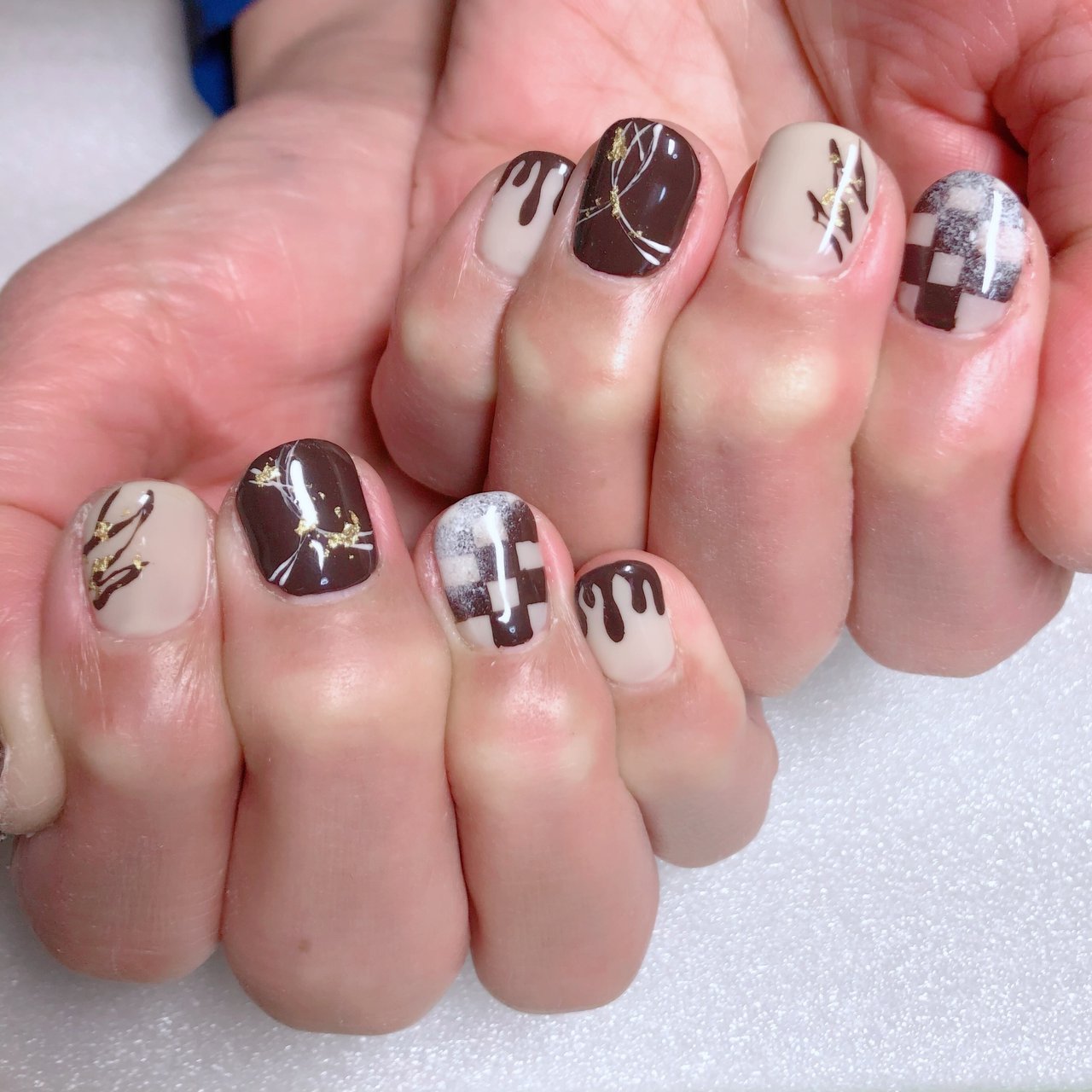 バレンタイン お客様 Kurume Nail Poche 久留米ゆめタウン店 ヘアメイクアージュ のネイルデザイン No ネイル ブック