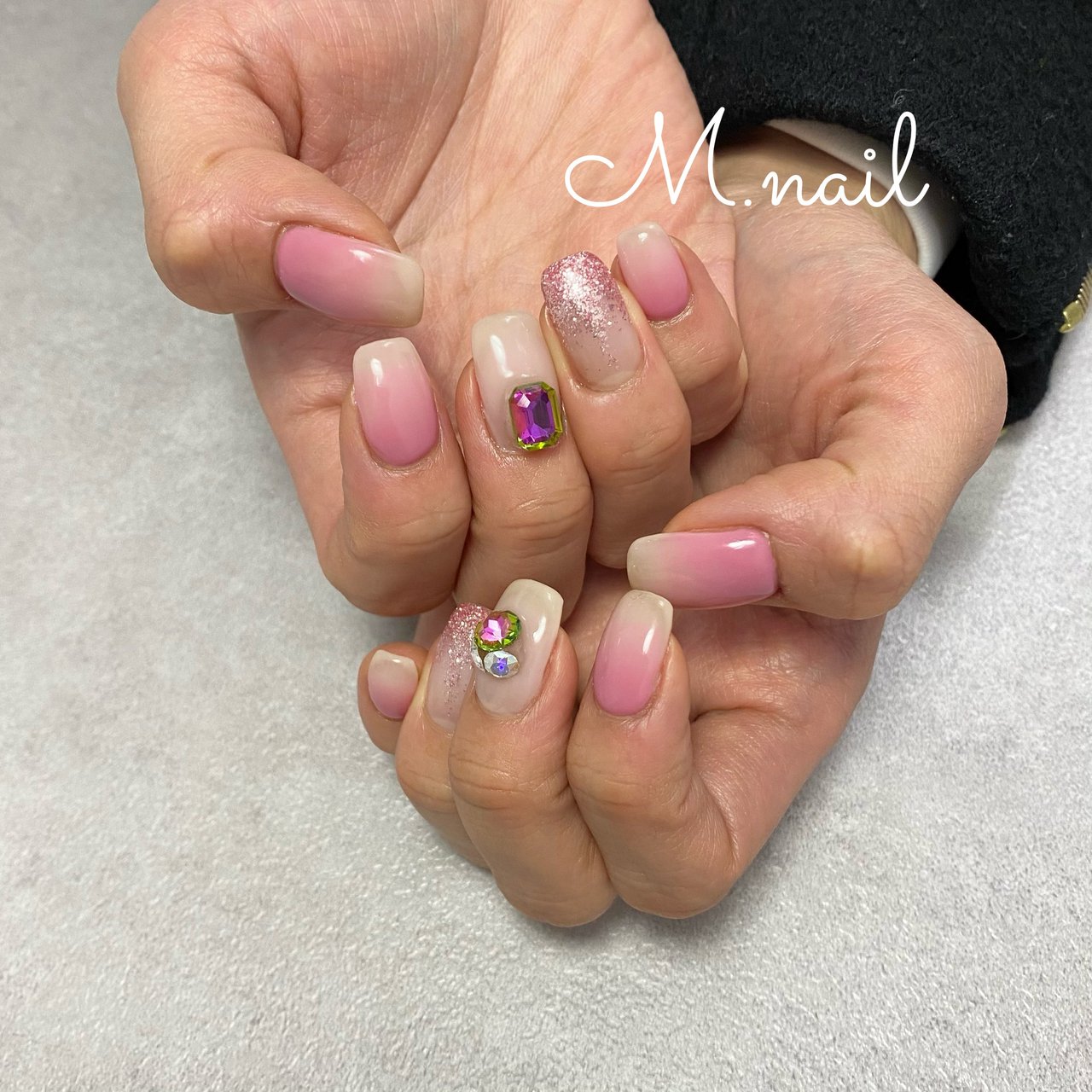 春 オールシーズン ブライダル パーティー ハンド M Nailのネイルデザイン No ネイルブック