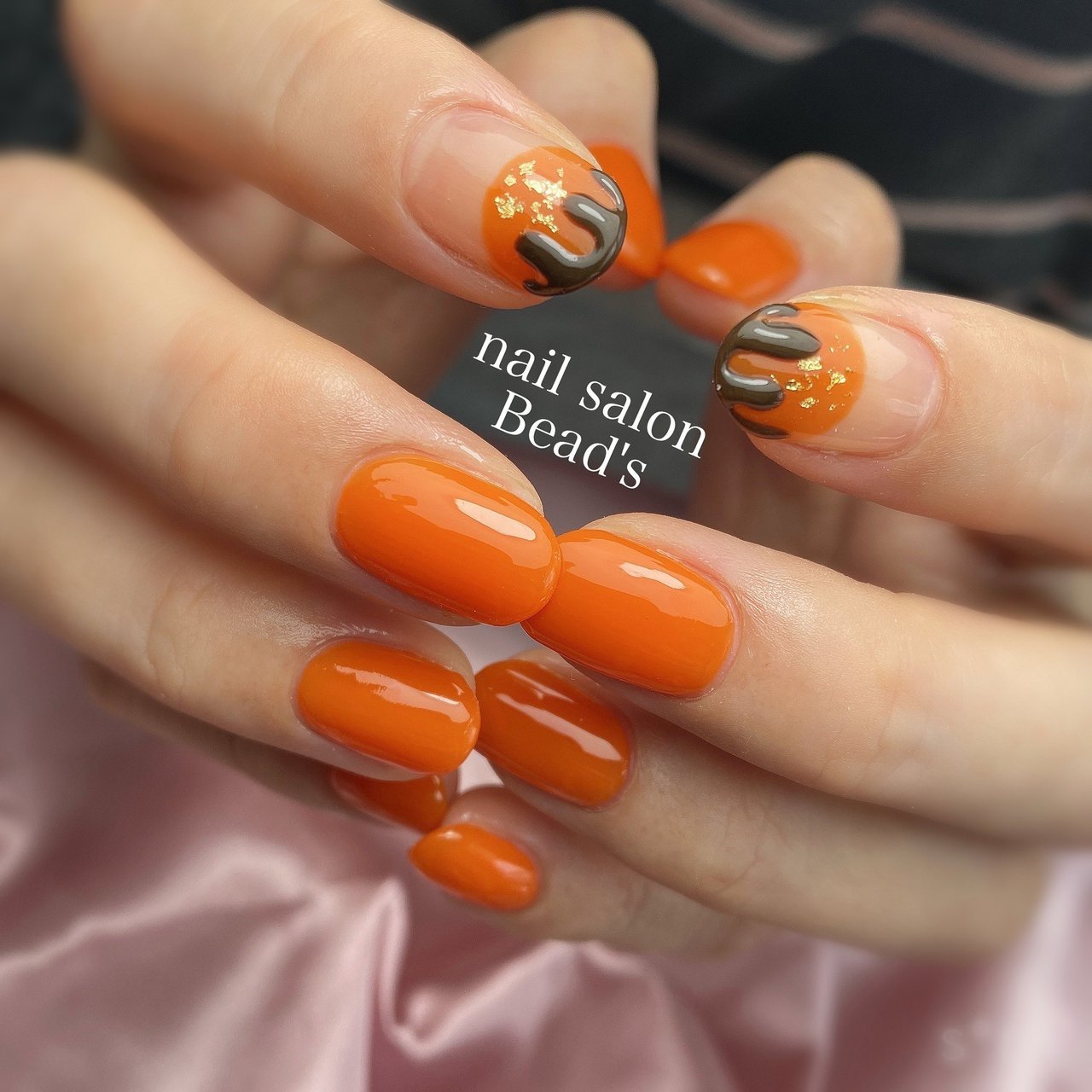 冬 バレンタイン ハンド ワンカラー フルーツ Nailsalonbeads Aiのネイルデザイン No ネイルブック