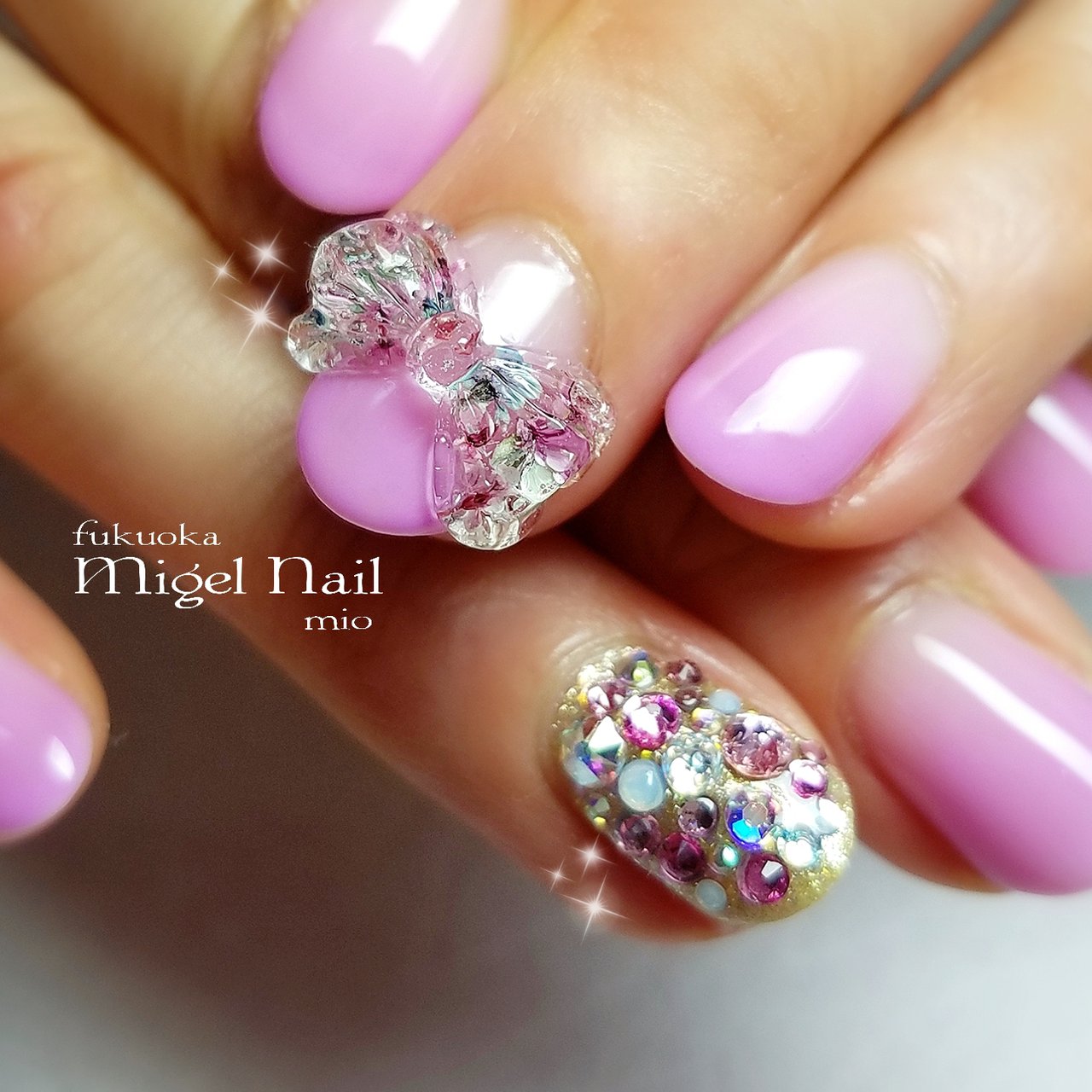 春 ブライダル パーティー デート グラデーション Migel Nailのネイルデザイン No ネイルブック