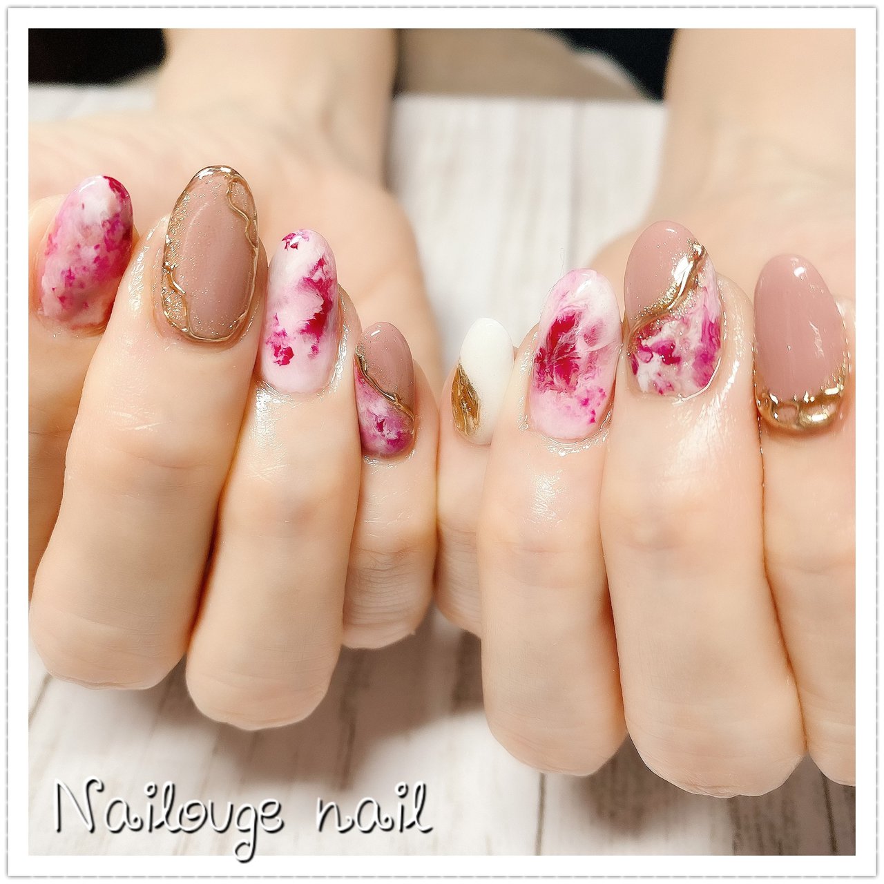 冬 パーティー デート 女子会 ハンド Nailsalon Nailougeのネイルデザイン No ネイルブック