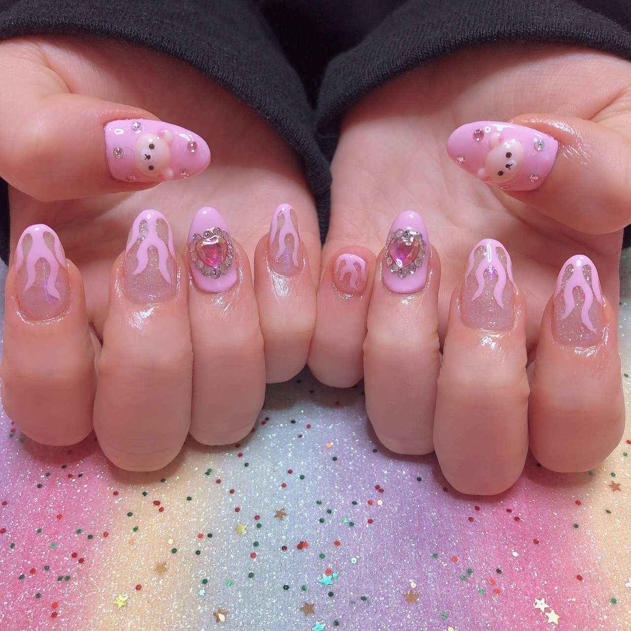 オールシーズン 成人式 卒業式 女子会 ハンド Bambi Bambiのネイルデザイン No ネイルブック